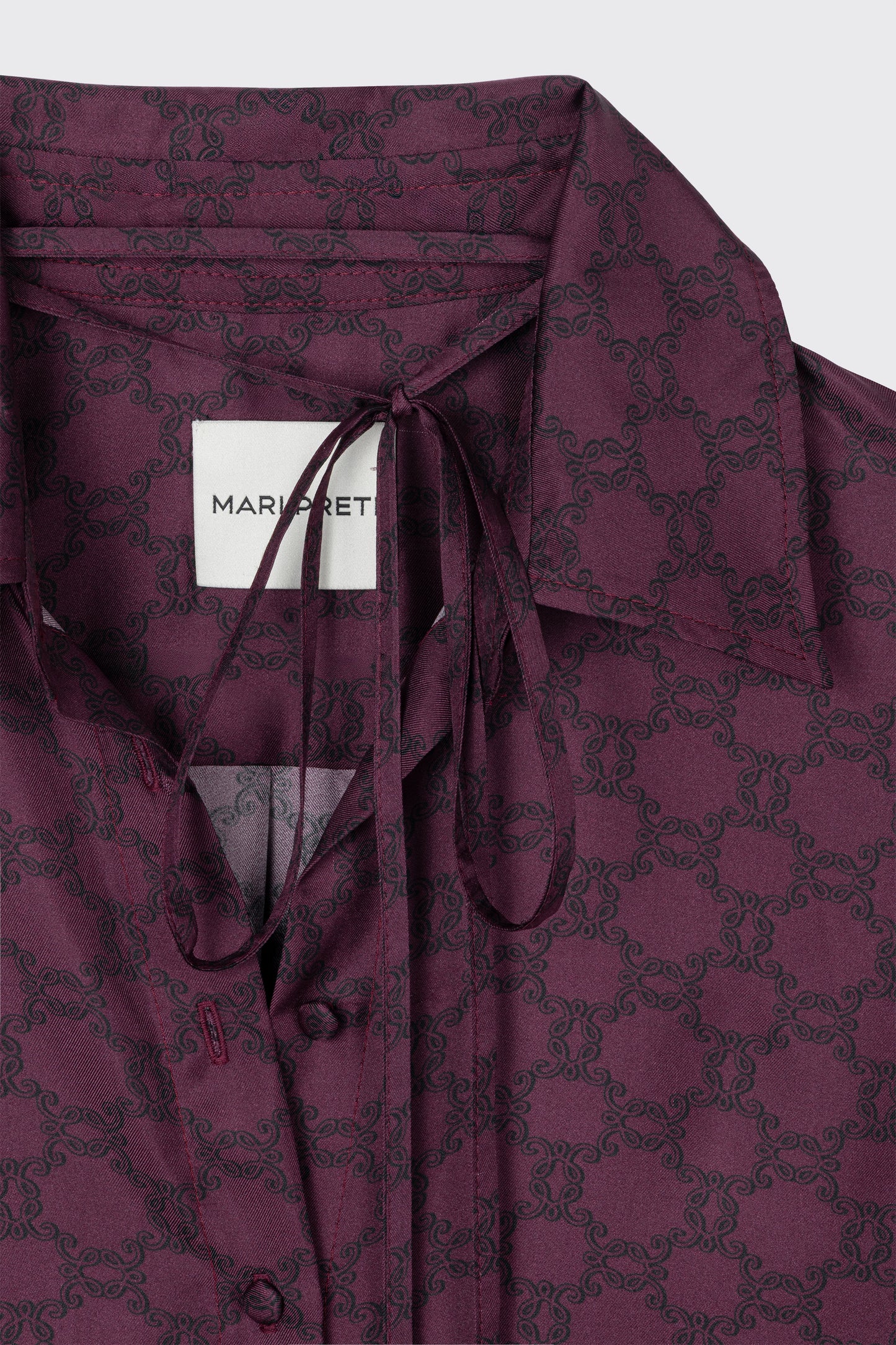 
                  
                    Cherry Silk Shirt MONOGRAM M
                  
                