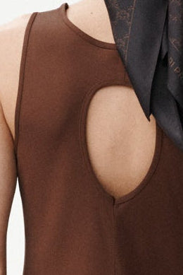 
                  
                    RAVELLE BROWN DRESS
                  
                