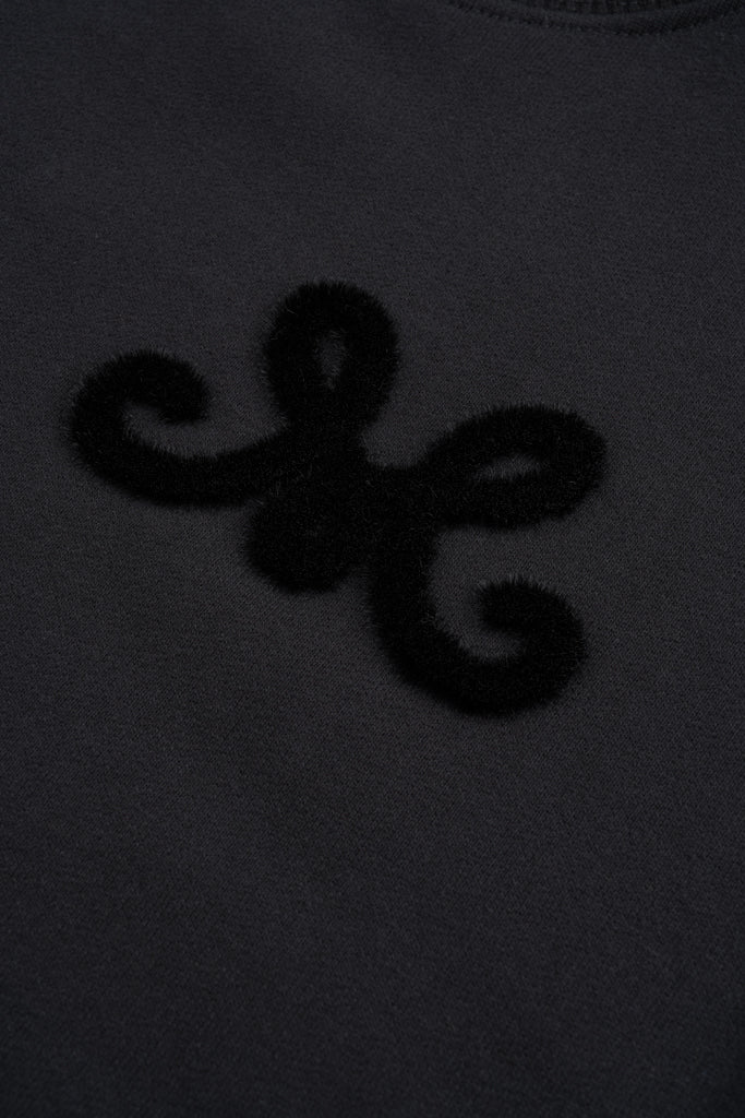 
                  
                    Czarna bawełniana bluza Velena z spersonalizowany motywem MONOGRAM M
                  
                