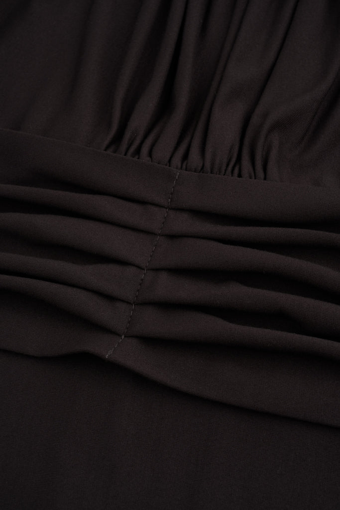 
                  
                    Deluna Brown Stretch Jersey Midi Dress
                  
                