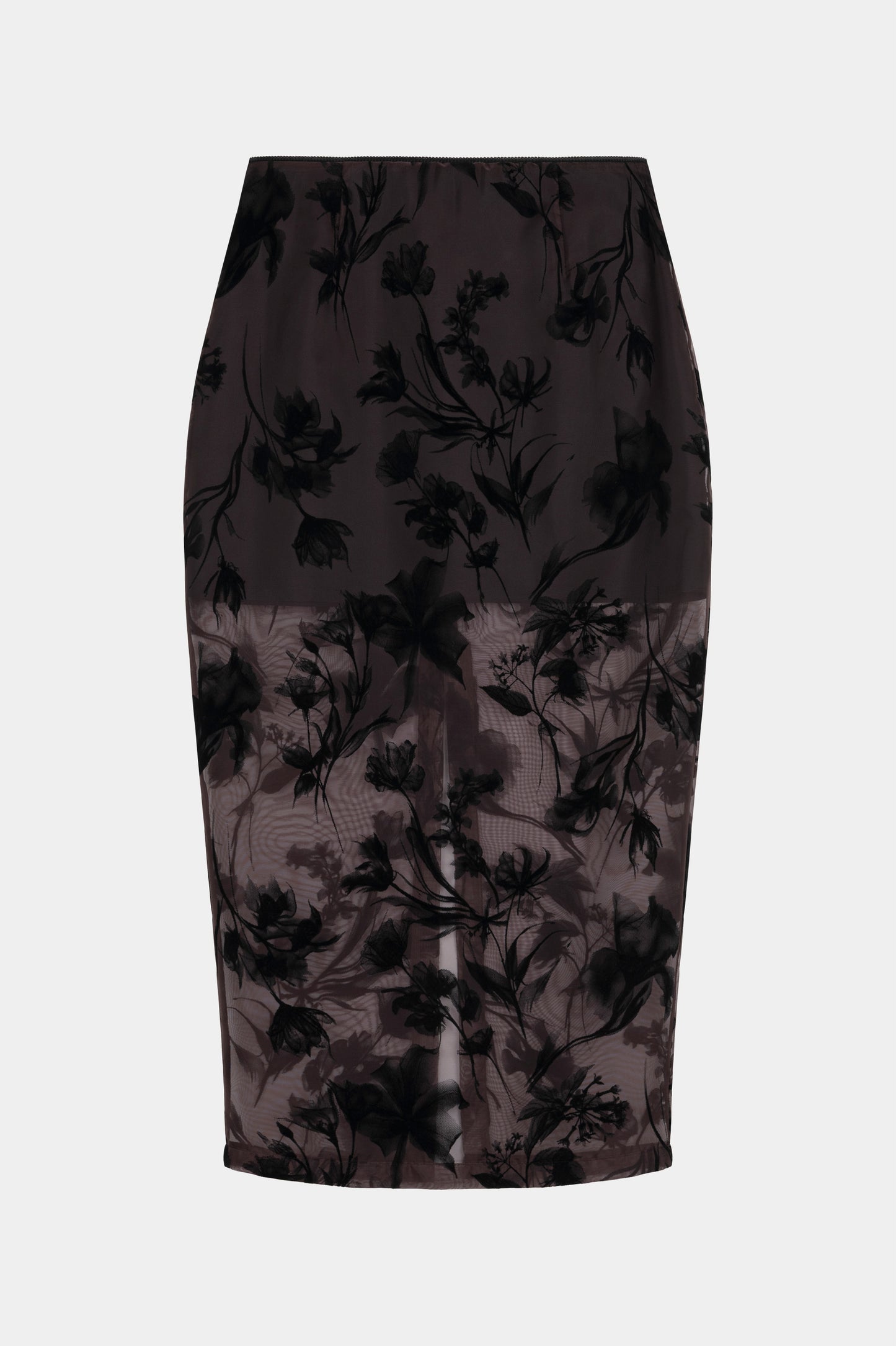 
                  
                    BROWN TRANSPARENT SKIRT LUNARIA
                  
                