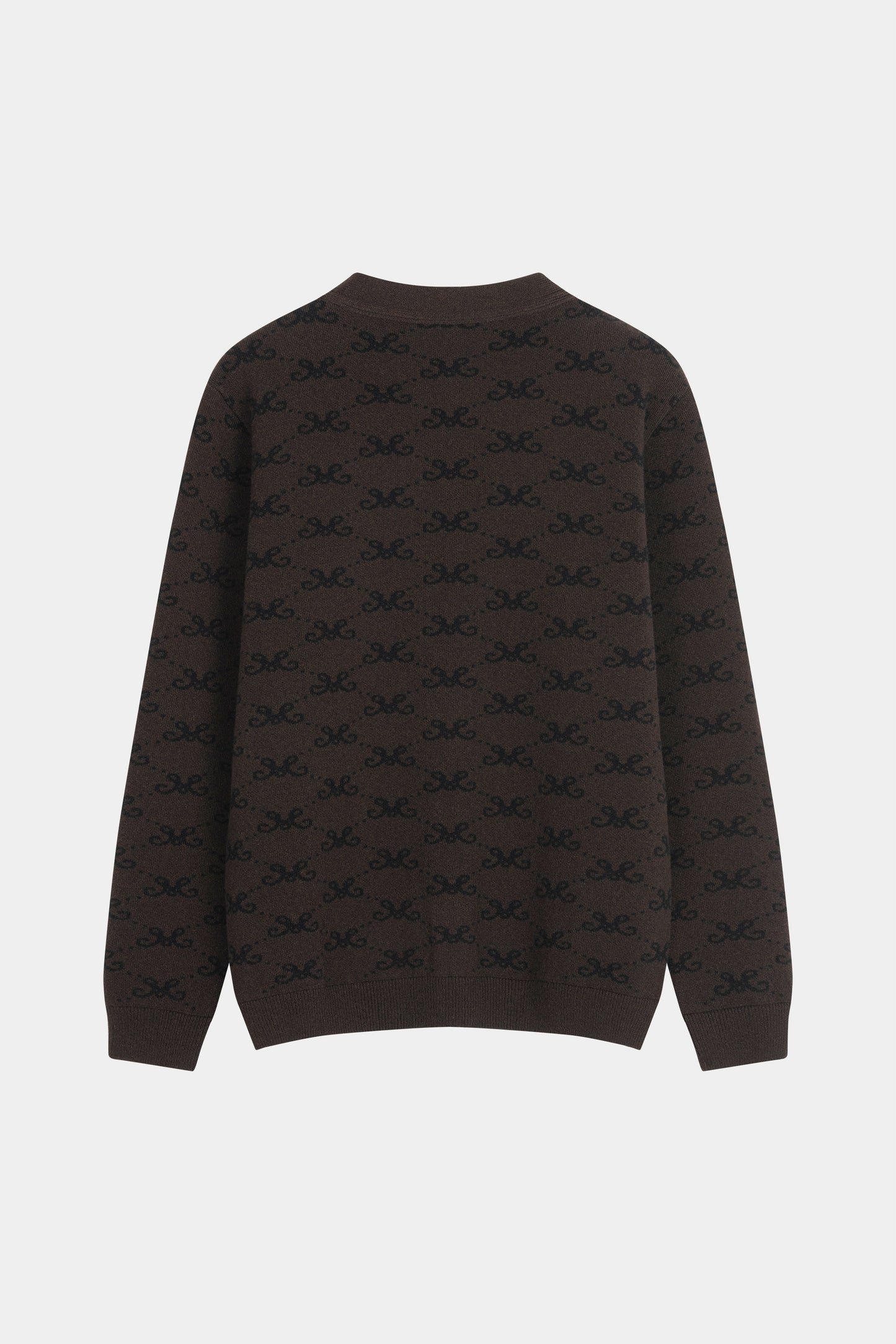 
                  
                    BRĄZOWY WEŁNIANO-KASZMIROWY KARDIGAN MONOGRAM M COZY
                  
                