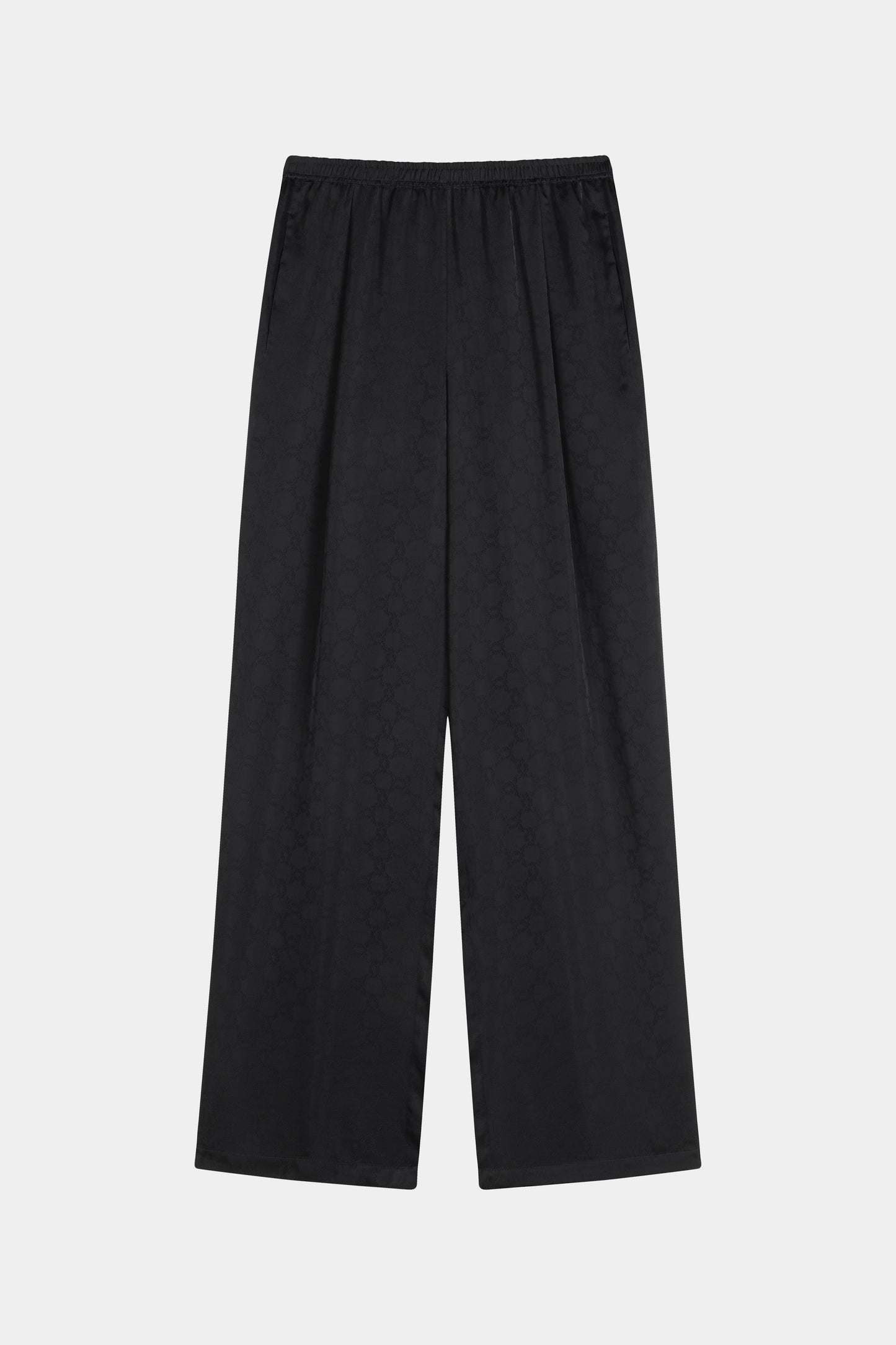 
                  
                    BLACK MONOGRAM PLEATED TROUSERS M OBSIDIAN
                  
                