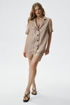 SILK MONOGRAM SHORTS M