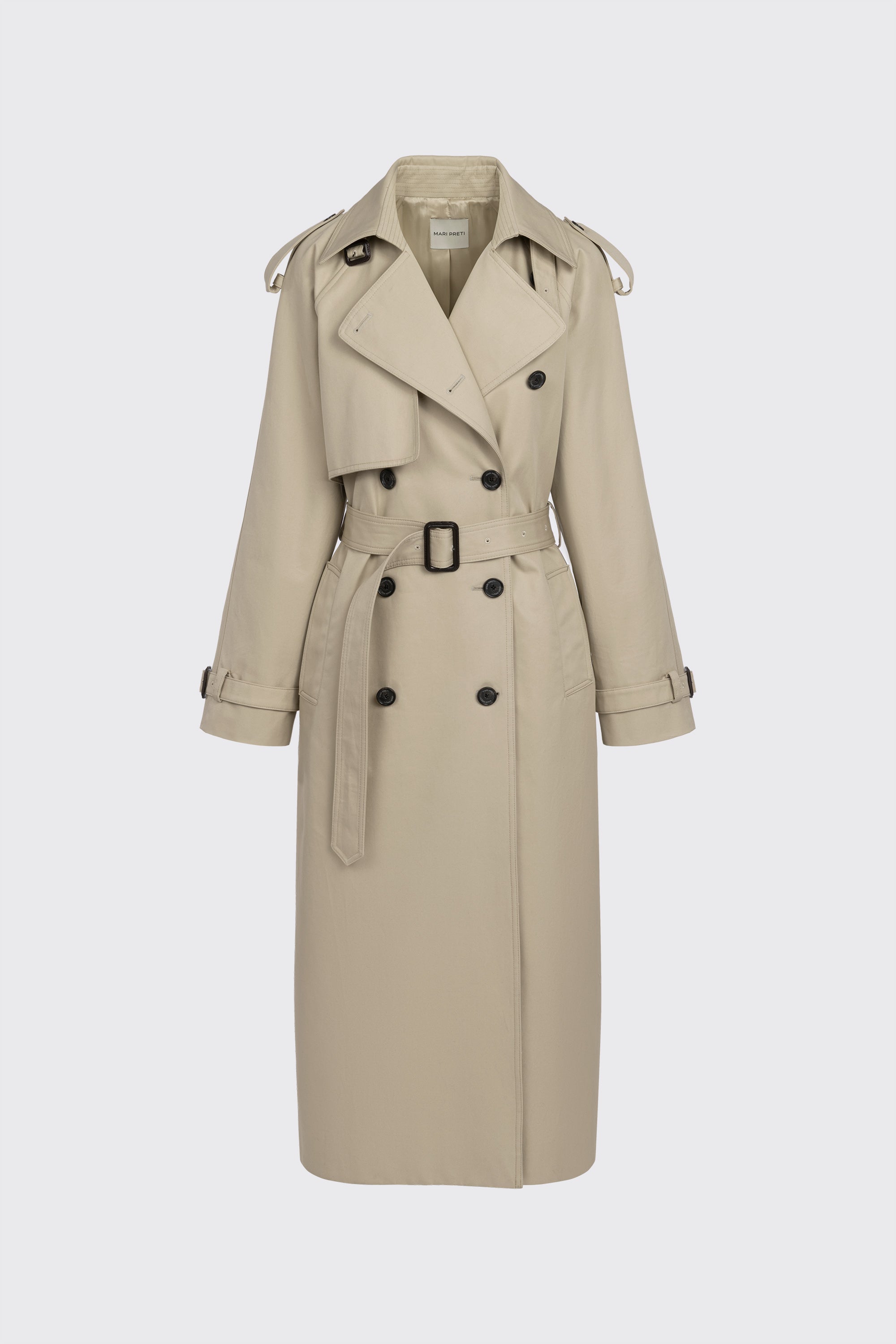 CHIARA COTTON TRENCH COAT – MARI PRETI