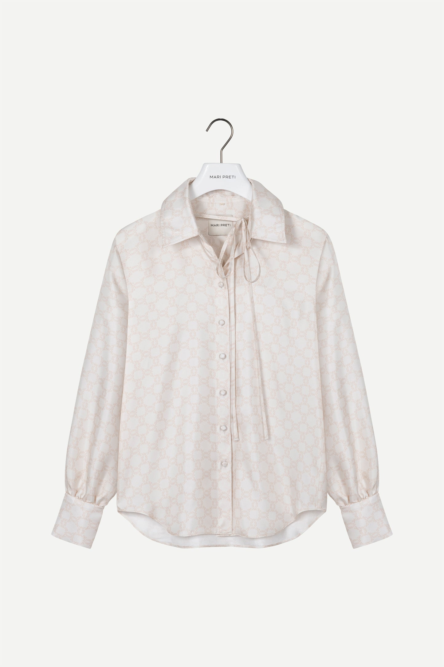 
                  
                    BIAŁA JEDWABNA KOSZULA MONOGRAM M
                  
                