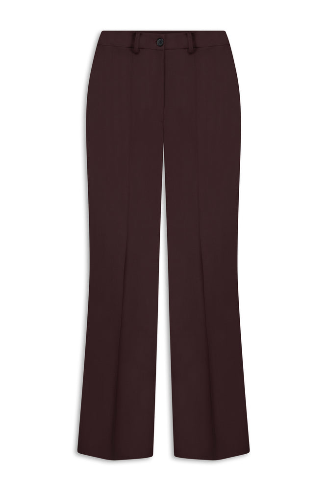 
                  
                    Serene Cherry Fitted Wool Trousers
                  
                