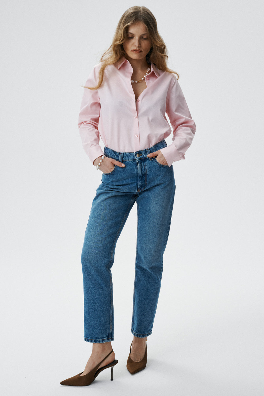 Pink Elysian Cotton Shirt