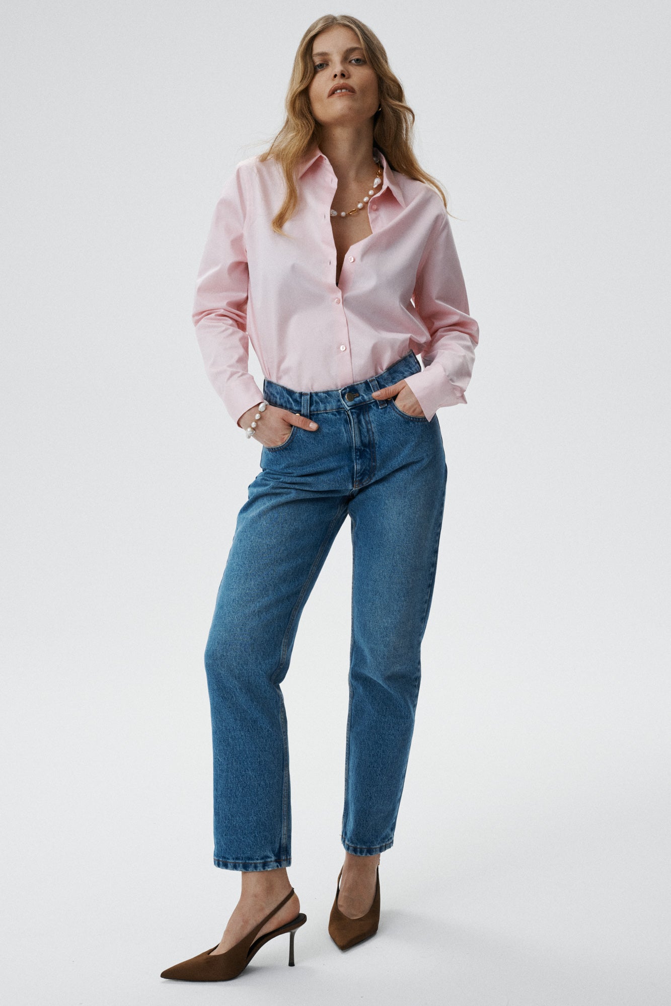 
                  
                    Pink Elysian Cotton Shirt
                  
                