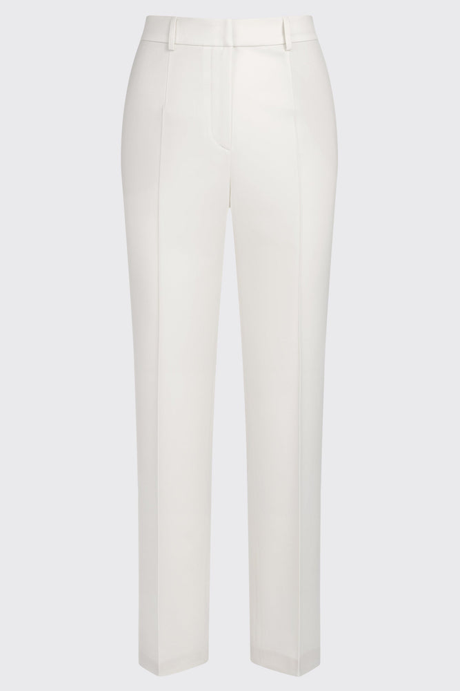 
                  
                    Ivory Serene Wool Straight Leg Trousers
                  
                